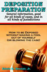 Deposition Preparation Book